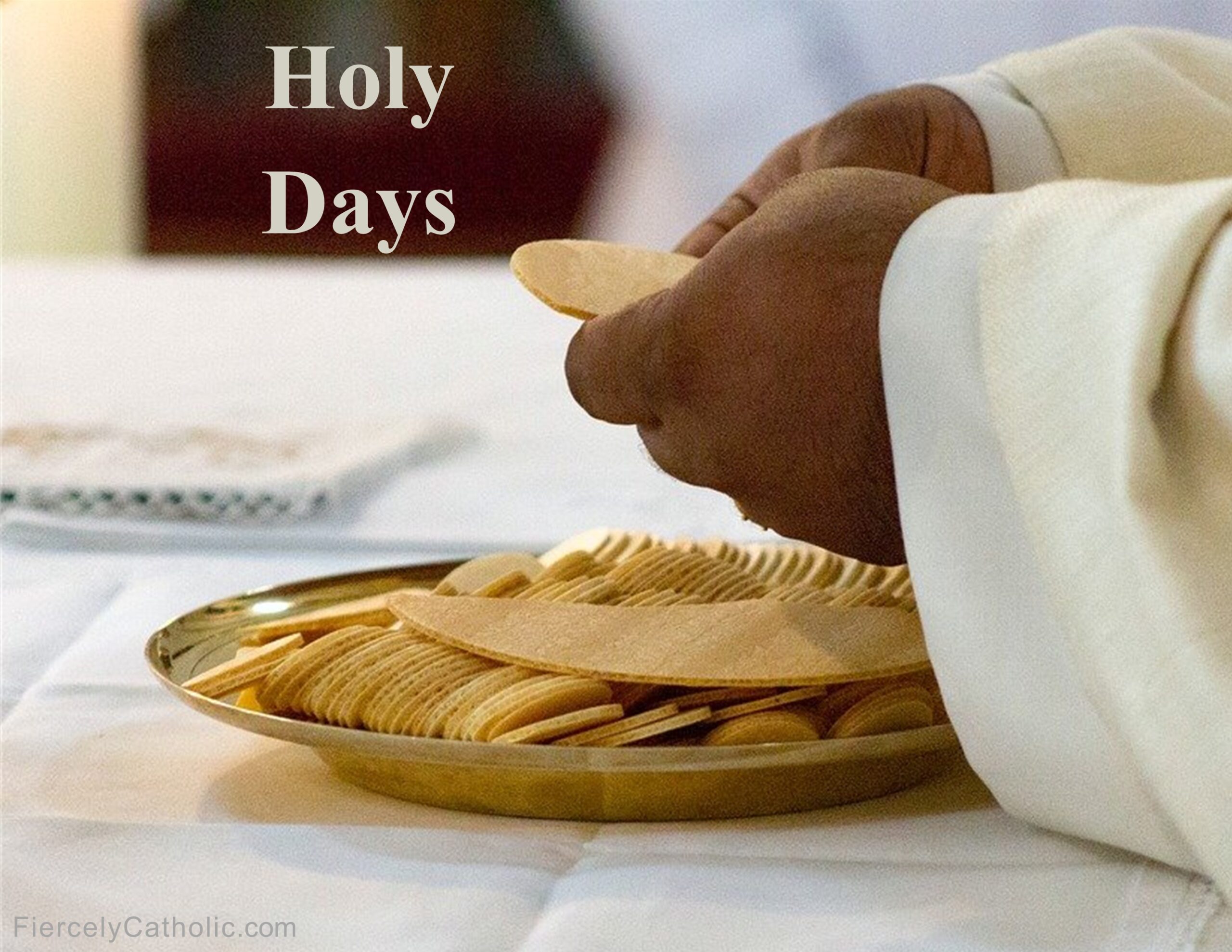 Holy Days of Obligation Fiercely Catholic