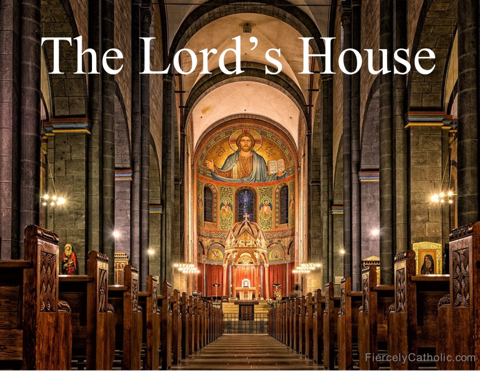 A Tour Of A Catholic Church Fiercely Catholic